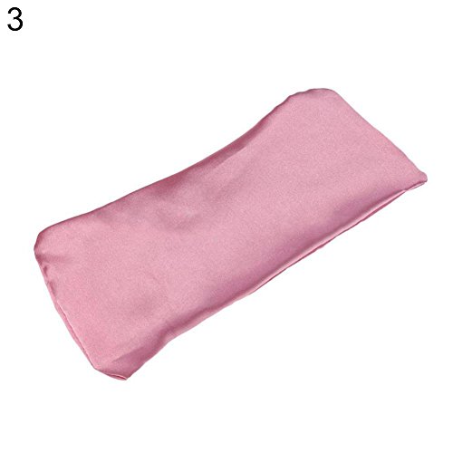 856store Aromatherapy Lavender Cassia Seed Silk Fabrics Soft Eye Pillow Stress Relief