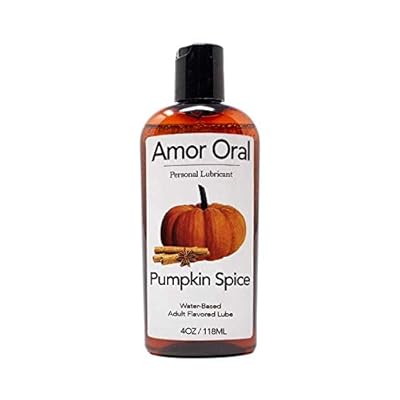 pumpkin spice personal lubricant Amor Oral Pumpkin Spice Flavored Lube, Edible and Indonesia