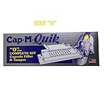 Herb Supply House Brand Pick A Size Cap M Quik Bundle Starter Kit Comes with 200 Capsules, DIY Filling Tray Holder (0)