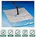 6 PACK Big Extra Large Space Saver Vacuum Storage Bags + 2 Travel Bags