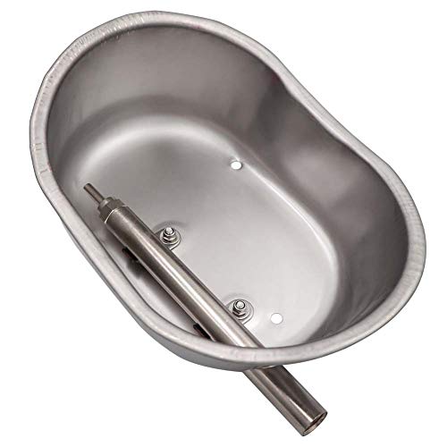 MACGOAL Stainless Steel Automatic Pig Waterer System Automatic Waterer for Pig Water Bowl Dog Hog Sow Heavy Duty