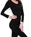 Women's Ultra Soft Thermal Underwear Top & Bottom Set With Fleece Lined