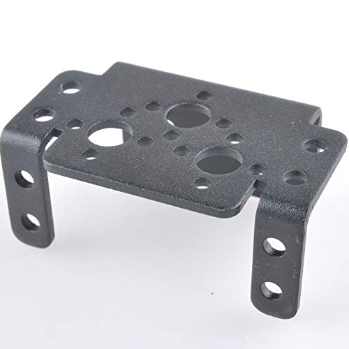 WINGONEER 2Pcs Aluminum Multifunction Servo Bracket Steering Head Robot Manipulator for MG995 MG996R S3003