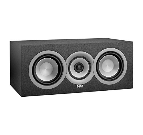 Elac Uni-Fi UC5 (Each) Center Channel Speaker And NFC18B (Each) Center Channel Speaker Stand - Black