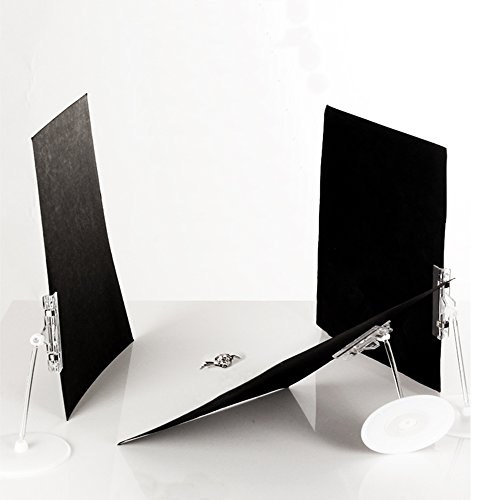 Selens 30x30CM Flash Bounce Reflector Paper Card Board Diffuser Cardstock for Photography (Black) - Thumbnail 2