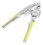 Foho Premium Stainless Steel Garlic Press, Crusher, Mincer, Offers Quick & Easy to Clean Garlic Crusher Made of Stainless Steel