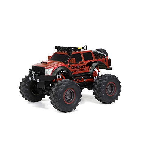 New Bright 61208R Radio Control 4x4 9.6v Rhino 2.4 GHz Red Rhino, True 4x4 Function