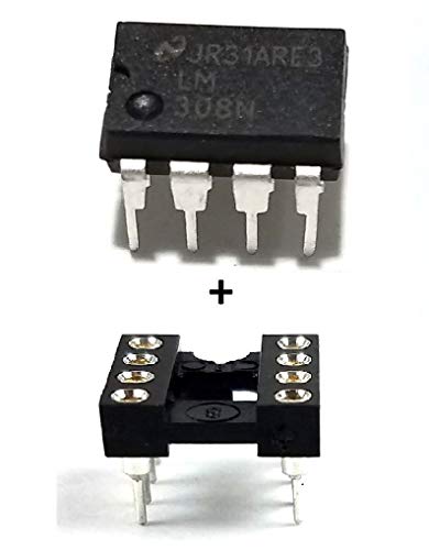 National Semiconductor LM308N LM308 + Socket - Precision Op Amp (Pack of 1)