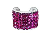 CharMED Crystal Stethoscope Charms, Fuschia