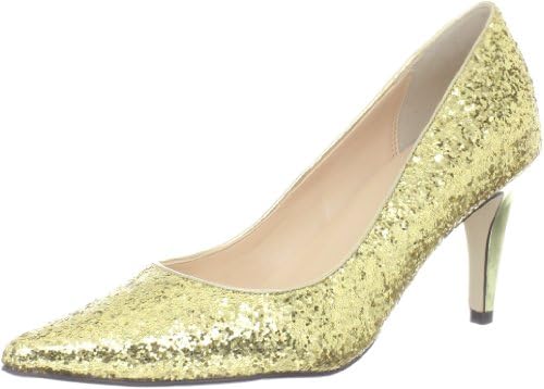 Cole Haan Women's Air Juliana 75 Pump,Gold Glitter,5.5 B US