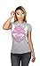 Harley-Davidson Womens Ornamental 110th Anniversary Wings Light Grey Shirt (Large)