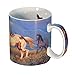 Reflective Art Wild Horses Boxed Coffee Mug, 16 oz,Multicolor