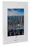 Mount-It! Anti-Theft iPad Wall Mount - Secure Tablet Wall Holder for iPad 9.7 Locking Kiosk Wall Mount for iPad - Security iPad Enclosure for iPad 9.7, iPad Air, iPad Pro 9.7, iPad 6 - White, MI-3772W