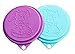 Set ofGood Living Set of 2 Pet Food Covers Meaure Inner Ring 3 Inch, Outer Ring 3.5 Inches