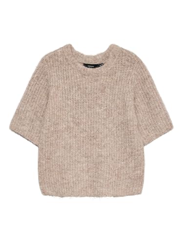VERO MODA Vmawsome 2/4 O-Neck Pullover Noos Vmawsome Noos – Women's Crew Neck Sweater 2/4 (Pack of 1)