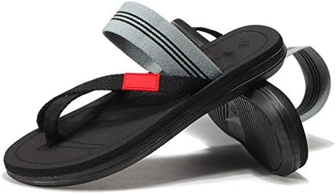 NBERT Men Flip Flops Soft Padded Summer Flip Flops Beach Sandals