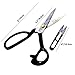 Handi Stitch Tailor Dressmaking Scissors and Yarn Thread Snippers - Heavy Duty 20.32cm/8 Inch Stainless Steel Sharp Shears - For cutting Fabric, Clothes, Leather, Denim, Altering, Sewing & Tailoring