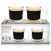 15 oz Glass Coffee Mugs - Set of 2 - Clear Double Wall Glasses - Insulated Glassware With Handle - Large Espresso Latte Cappuccino or Tea Cup by Eparé