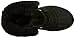 crocs Women's AllCast II Luxe Snow Boot, Black Shimmer, 7 M US
