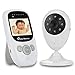 Wireless Video Baby Monitor with 2.4 Inch LCD Screen Supporting Night Vision and Two-Way Intercom / Temperature Detecting