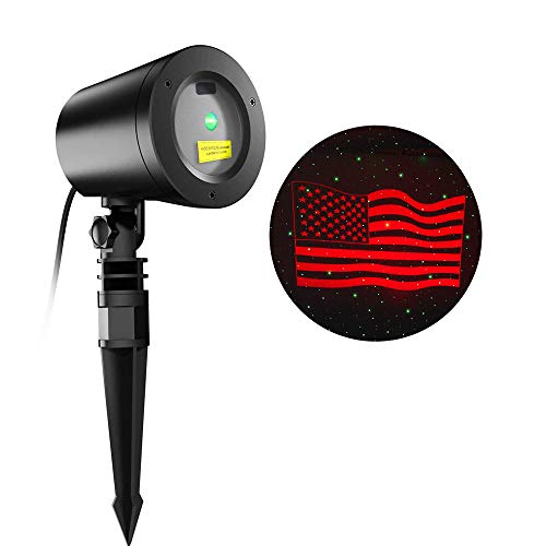 Outdoor Laser Light Projector Animation Laser Show inGround Holiday