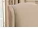 SureFit SF27661 Cotton Duck Solid Wing Chair Slipcover - Relaxed Fit - One Piece - 100% Cotton - Machine Washable, Linen