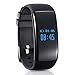 Longess Fitness Tracker, App-Enabled Bluetooth 4.0 Water Resistance Smart Watch, Sleep and Heart Rate Monitor Compatible with Android and IOS Smartphones