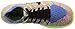 Nike Women's Free Running Motion Flyknit Shoes, White/Black/Blue/Hyper Punch - 7 B(M) US
