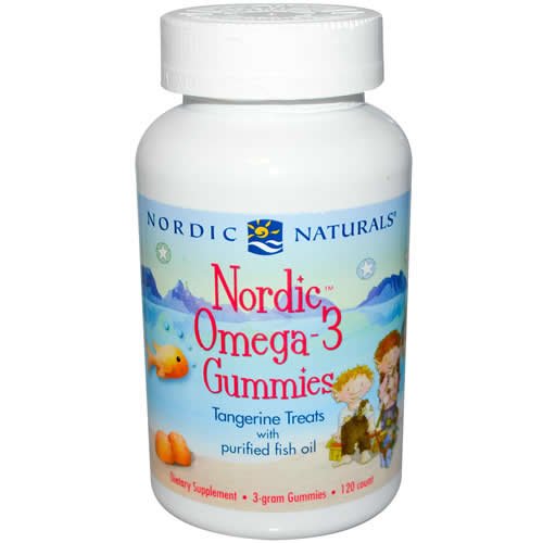 Nordic Naturals - Nordic Omega-3 Gummies (Tangerine) - 120ct image