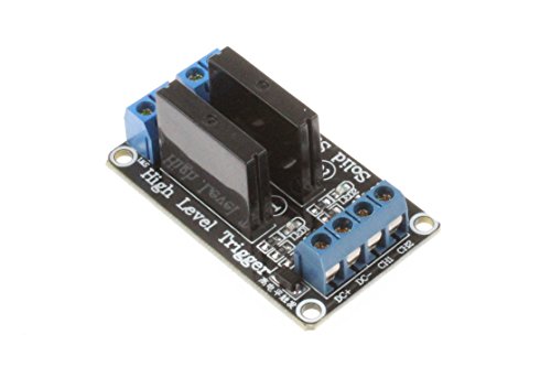 image for NOYITO 2-Channel Solid State Relay Module High-level Trigger DC Contro
