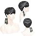 VRZ Short Human Hair Wigs MMT (MMT(1B))