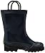 Western Chief Kids Waterproof Rubber Classic Rain Boot with Pull Handles, Navy, 1 M US Little Kid