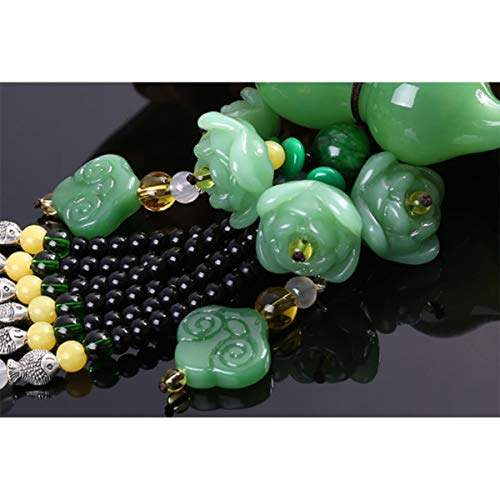 Tongboshi Car Pendants, Home Decoration Pendants, high-end car interiors, car Perfume Decorations, Men and Women Creative Gourd Pendants, Safe and Hoist (Color : Pink)