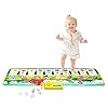 m zimoon Kids Piano Mat, Piano Music Mat Dance Mats Touch Play Mats Floor Keyboard Musical Carpet Mat Gift Toys for 2 3…