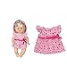 Huang Cheng Toys Set of 6 Doll Clothes for 10-12 Inch Doll Baby Dress Clothes Outfits Costumes Doll Accessories Clothing Handmade