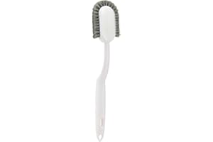 VICASKY Cleaning Brush for Shoes Long Handle Plastic Washing Brush Portable Cleaning Tool for Bathroom