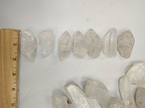 Natural Rough 2 lbs Crystal Quartz Point 2inch Size 20pcs up For Healing and Gift Use