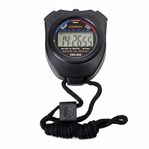Wffo Multi-Function Premium Electronic Chronograph Professional Sports Stopwatch Digital Timer Stop