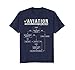 Best Gift Pilot Aviation Airman Flight Cool Sky Funny Shirts