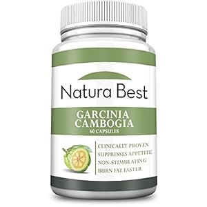 NaturaBest: Pills to Lose Weight - Pure Garcinia Cambogia Extract - HCA - Natural Appetite Suppressant - 60 Capsules - Fat Burning Pills - Non-Stimulating