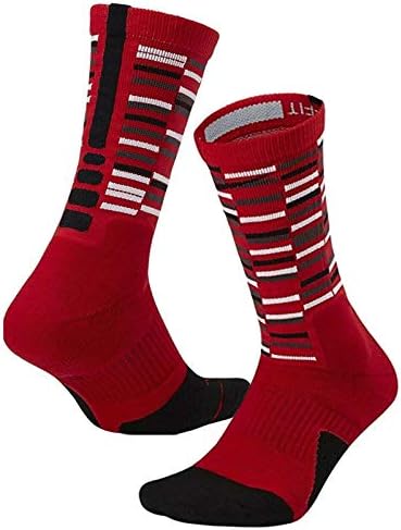 Amazon Nike ナイキ キッズ 子供用 Elite Cushioned Crew Socks バスケットボール ドライフィット クルーソックス 靴下 赤 23cm 並行輸入品 ボーイズ 通販