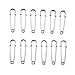 Wish You Have a Nice Day 30pcs 2.5 Inch Heavy Duty Giant Silver Safety Pins for Blankets, Skirts, Kilts, Knitted Fabric,Crafts (2.5inch, Silver)