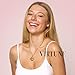 You are My Sunshine 14K Gold Plated Engraved Sunflower Locket Necklace | Beautiful Gift Box Included | Hidden Message Pendant for Girls, Women, Mom, Daughter, Girlfriend, Best Friend, BFF, Crush
