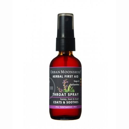 Herbal First Aid - Urban Moonshine Throat Spray - Soothes and Coats the Throat 1 Oz