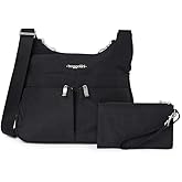 Baggallini Crossbody Travel Bag 11x8.5 Lightweight Water-resistant Nylon Handbag