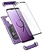Spigen Thin Fit 360 Designed for Galaxy S9 Plus Case (2016) Tempered Glass Screen Protectors Included - Lilac Purple