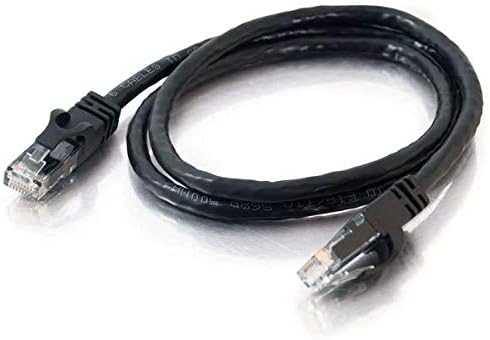 C2G 83405 0.5m Cat6 Booted Unshielded (UTP) Network Patch Cable - Black - Image 3
