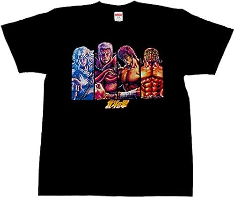 Amazon Co Jp 北斗の拳 北斗４兄弟 Tシャツ ラオウ トキ ケンシロウ ジャギ Xl ホビー