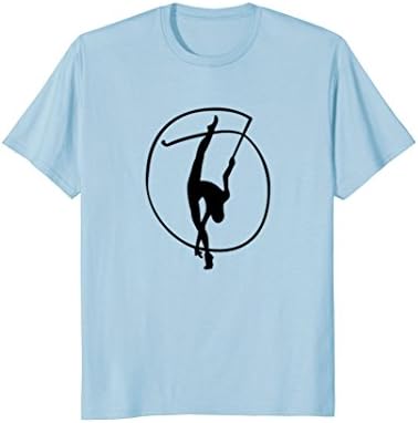 Rhythmic Gymnastics With Ribbon Gymnast Novelty Gift T-Shirt