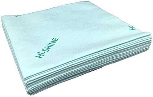 Hi-Shine Next Generation Microfibre Cleaning Cloth 10 Pack Colour Coded (Green)